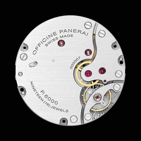 panerai p6000 movement